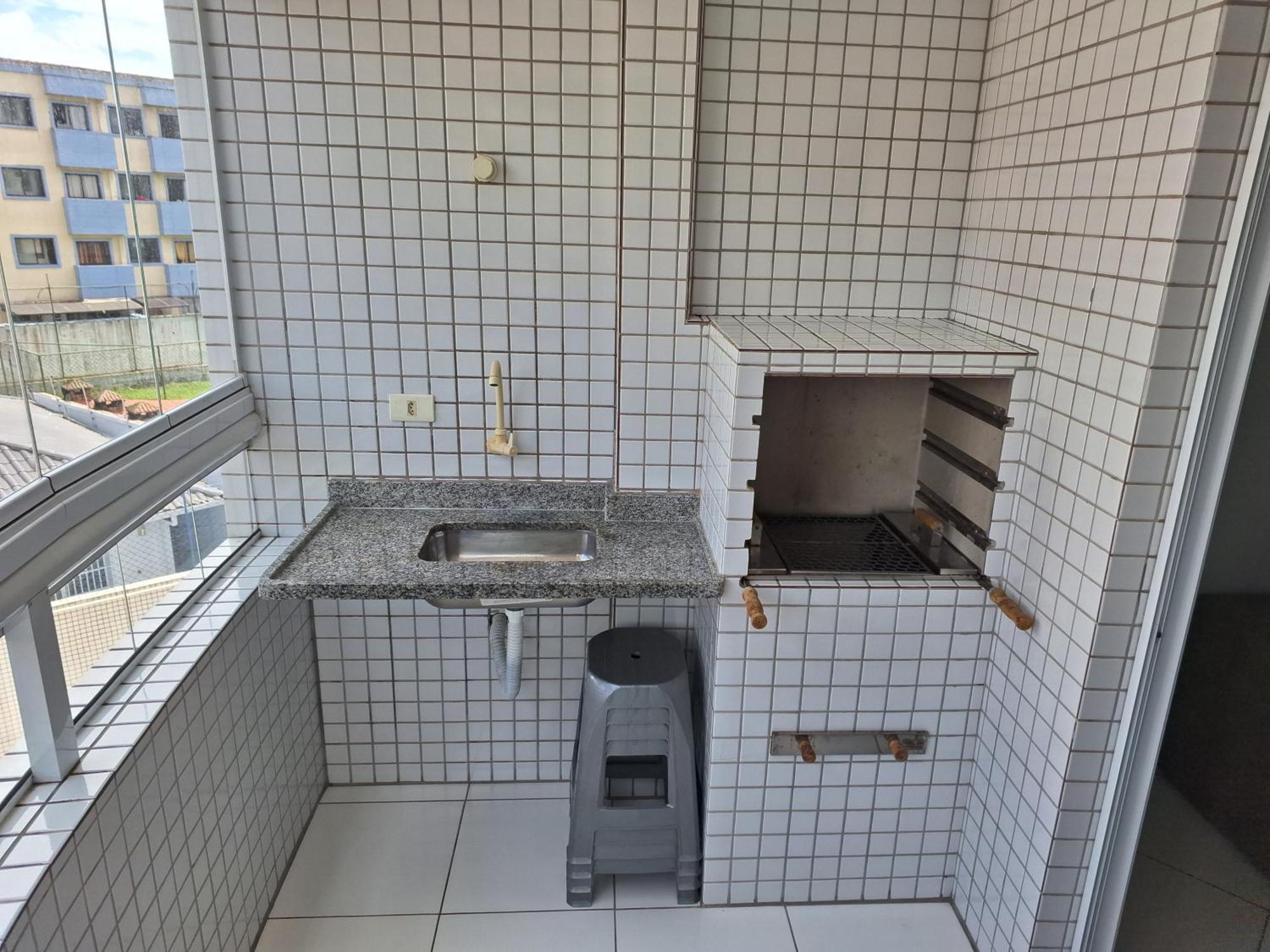 Apartamento Gulilhermina Praia Grande Eksteriør bilde